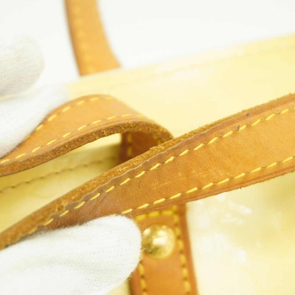 Louis Vuitton Vernis Lead PM handbag, M91336, Perle, for women. - Picture 9 of 12